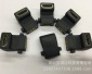 90°弯角HDMI 母对母带耳朵转接头 适用HDMI面板带螺丝孔可固定