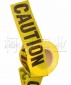 PE-300m/卷一次性塑料**警示带，CAUTION/DANGER标示可选