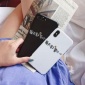 每天都要开心创意文字iphoneX手机壳苹果8/7plus软壳6s全包男女款
